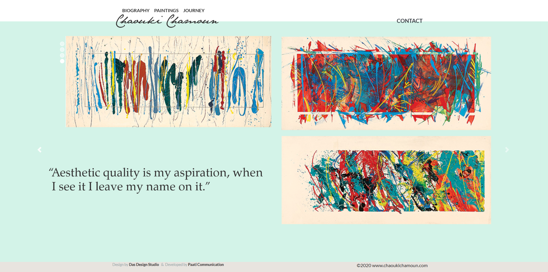 Site Web Chaouki Chamoun