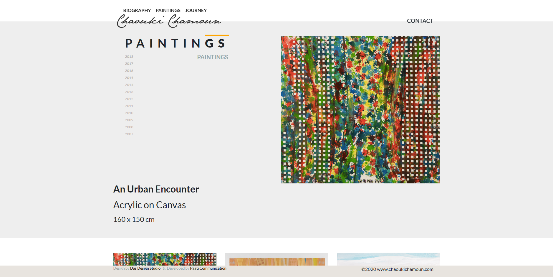 Site Web Chaouki Chamoun