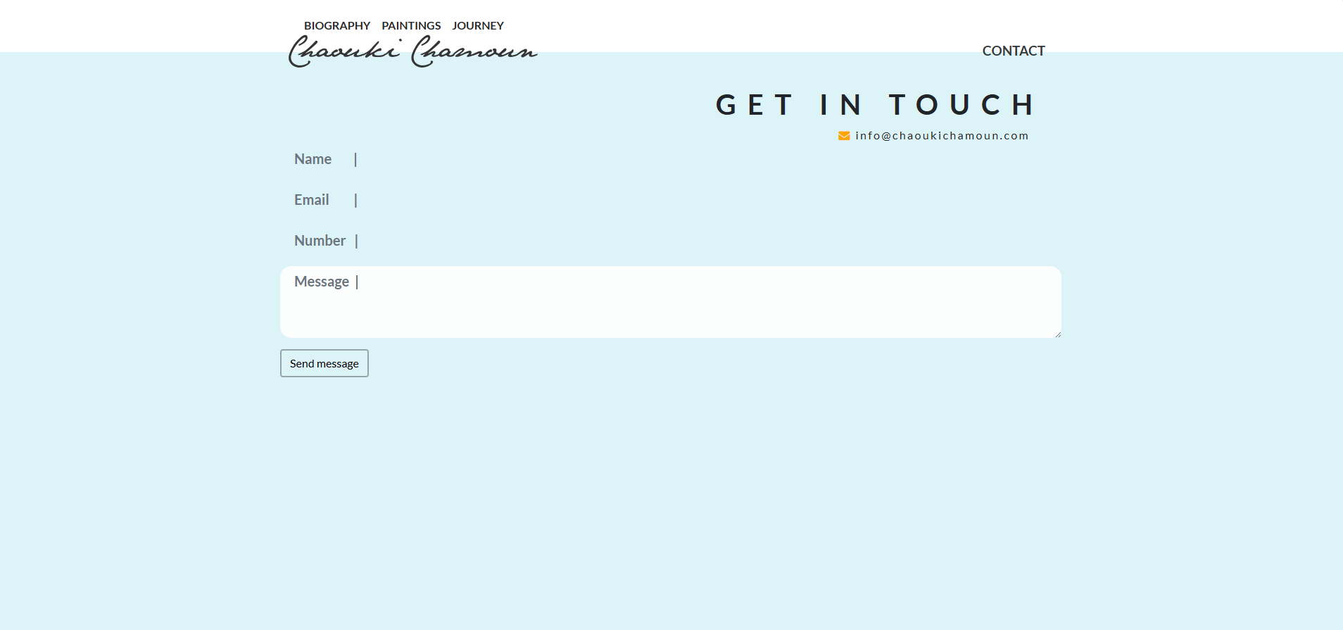 Site Web Chaouki Chamoun